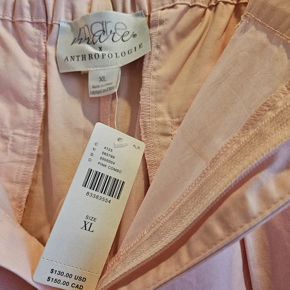 Anthropologie Mare Mare Curved-hem Chino Pants XL - Picture 4 of 7